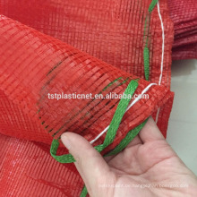 50 * 80cm Red Plastic Tubular Netztasche 25 kg